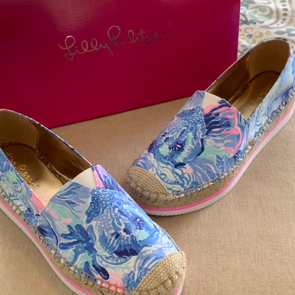 Lilly Pulitzer Shoes - LILLY PULITZER Marlo Espadrille Sizes 7 NIB